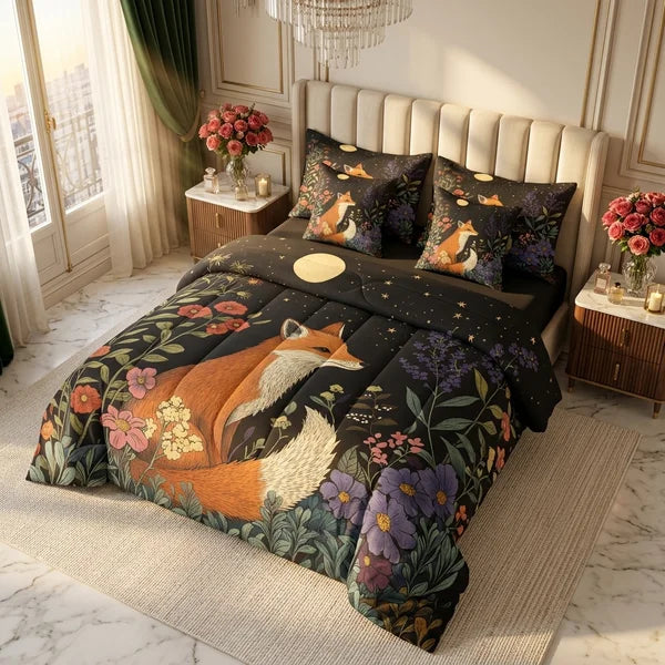 COMBO EDREDON PREMIUM 7 PIEZAS - ANIMAL