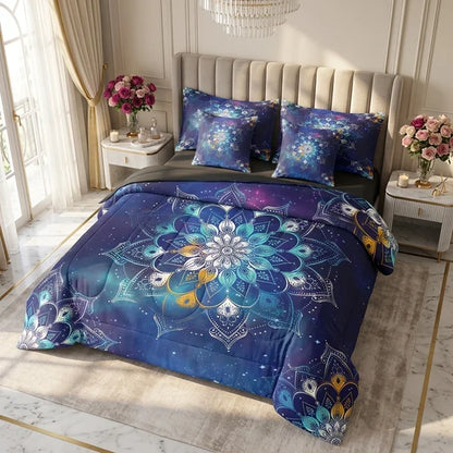 COMBO EDREDON PREMIUM 7 PIEZAS-ESPECIAL