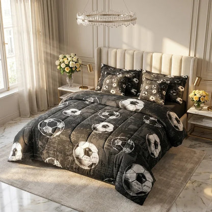 COMBO EDREDON PREMIUM 7 PIEZAS - DEPORTE