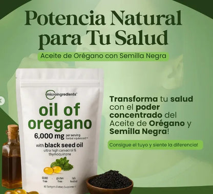 Capsulas Aceite de Orégano